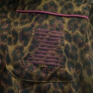 2 Piece Savage X Fenty Silk Pajama Set- Long sleeve shirt and full length pants